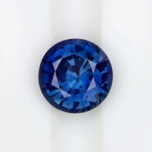 1 CARAT GIA CERTIFIED SAPPHIRE ROUND CUT NATURAL LOOSE RICH BLUE EARTH MINED 1ct