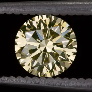 1.03ct YELLOW CHAMPAGNE DIAMOND EXCELLENT CUT ROUND BRILLIANT NATURAL LOOSE 1ct