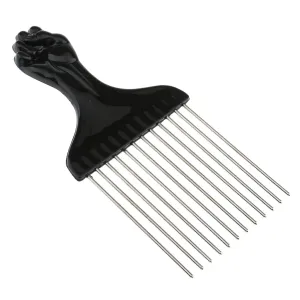 Afro Comb Hair Styling