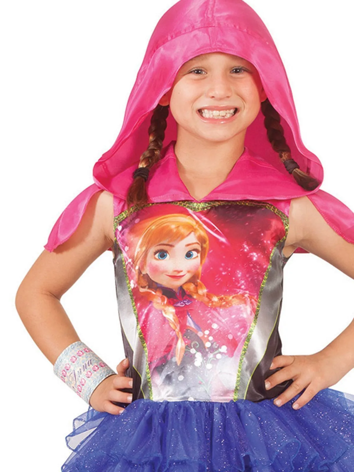 Anna Hooded Tutu Costume for Kids - Disney Frozen