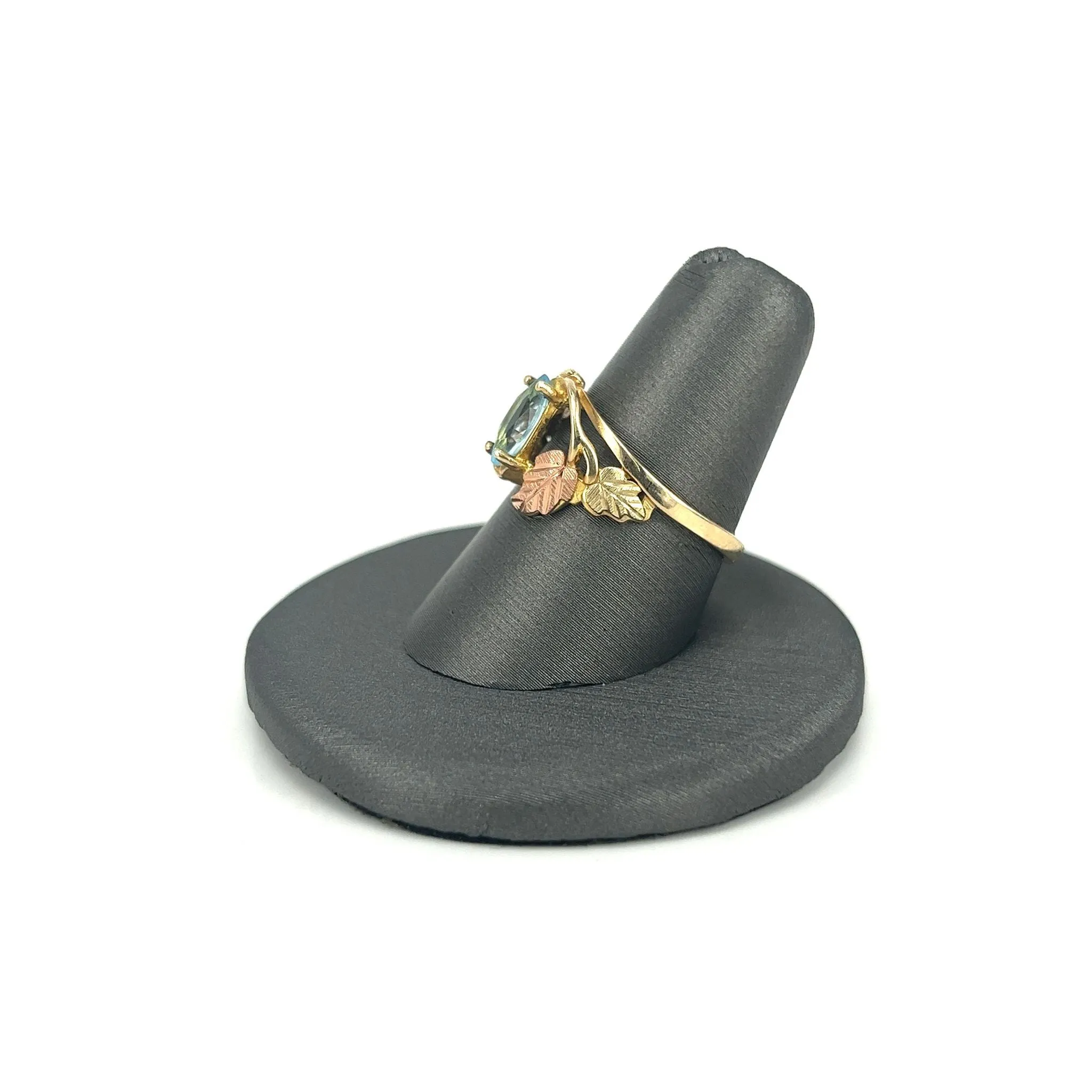 Black Hills Gold Estate Floral Ring