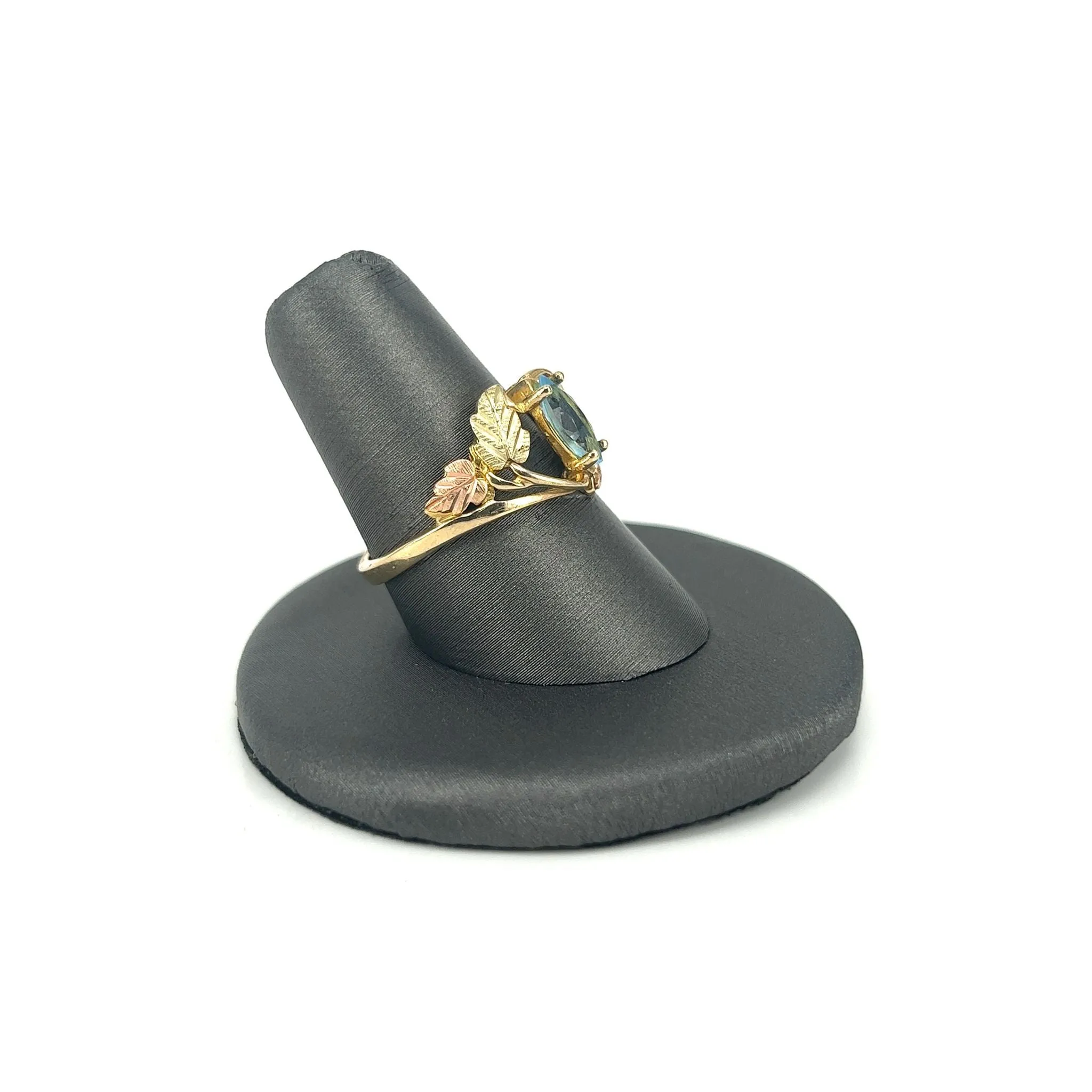 Black Hills Gold Estate Floral Ring