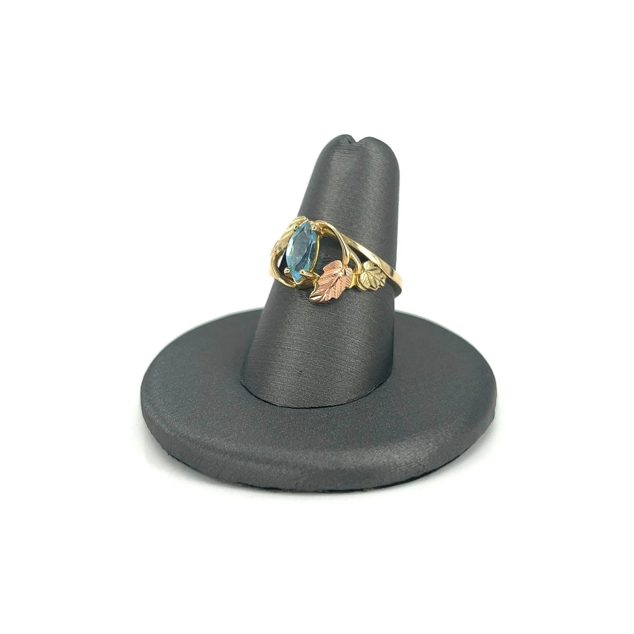 Black Hills Gold Estate Floral Ring