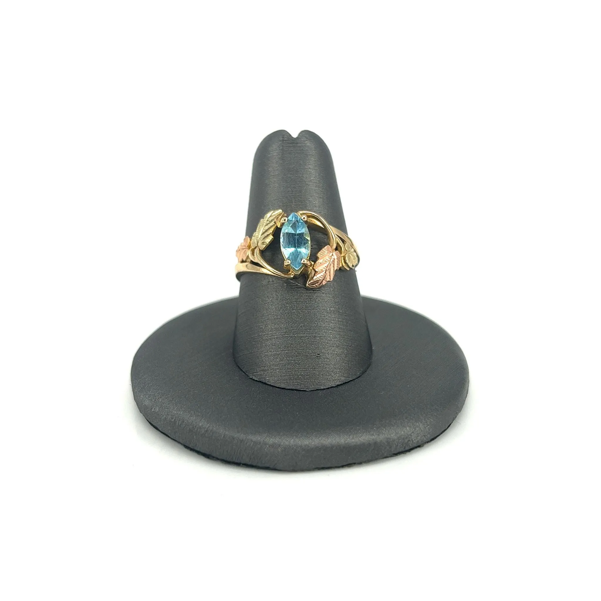 Black Hills Gold Estate Floral Ring