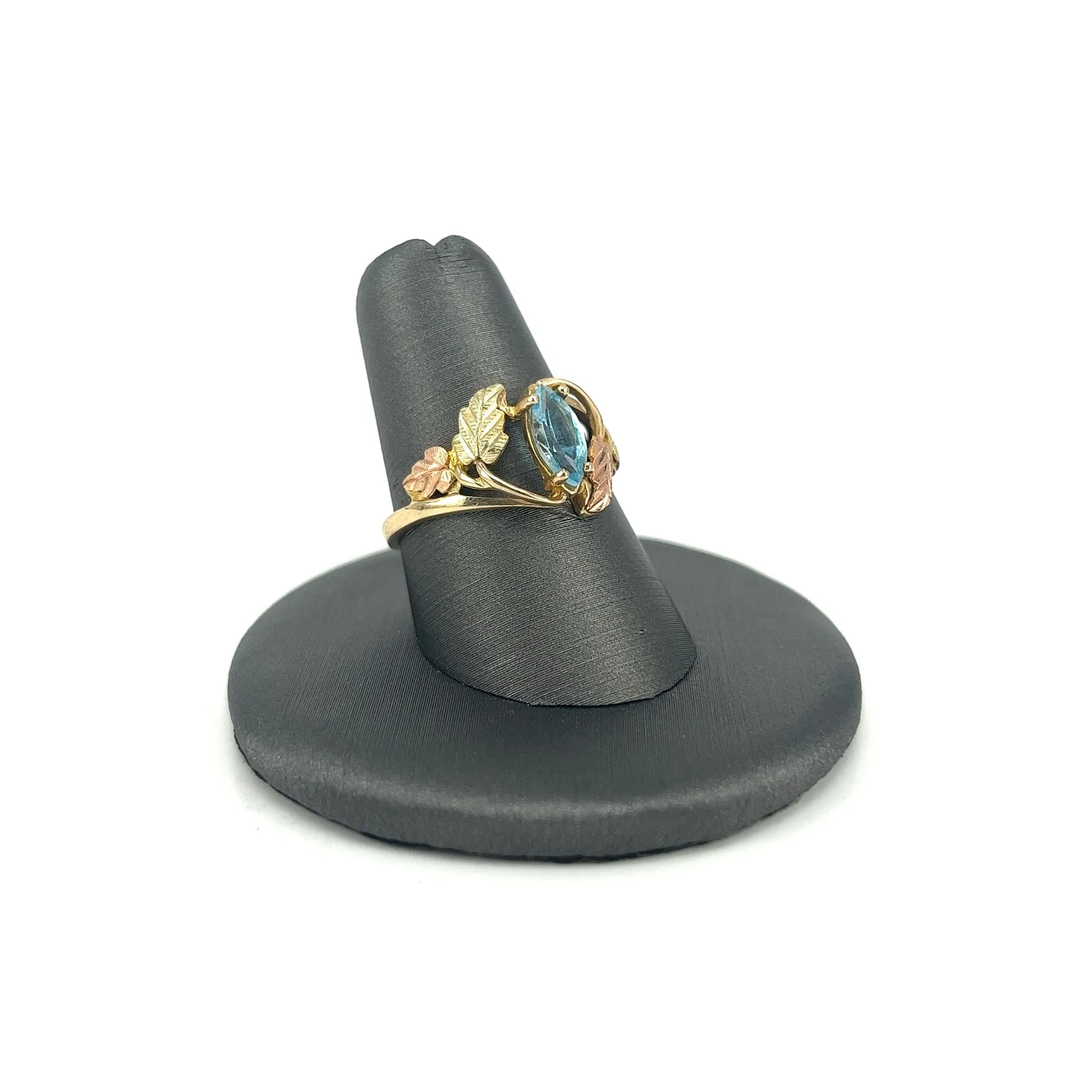 Black Hills Gold Estate Floral Ring