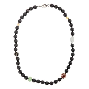 Black Onyx Matte Necklace 75 (45cm)