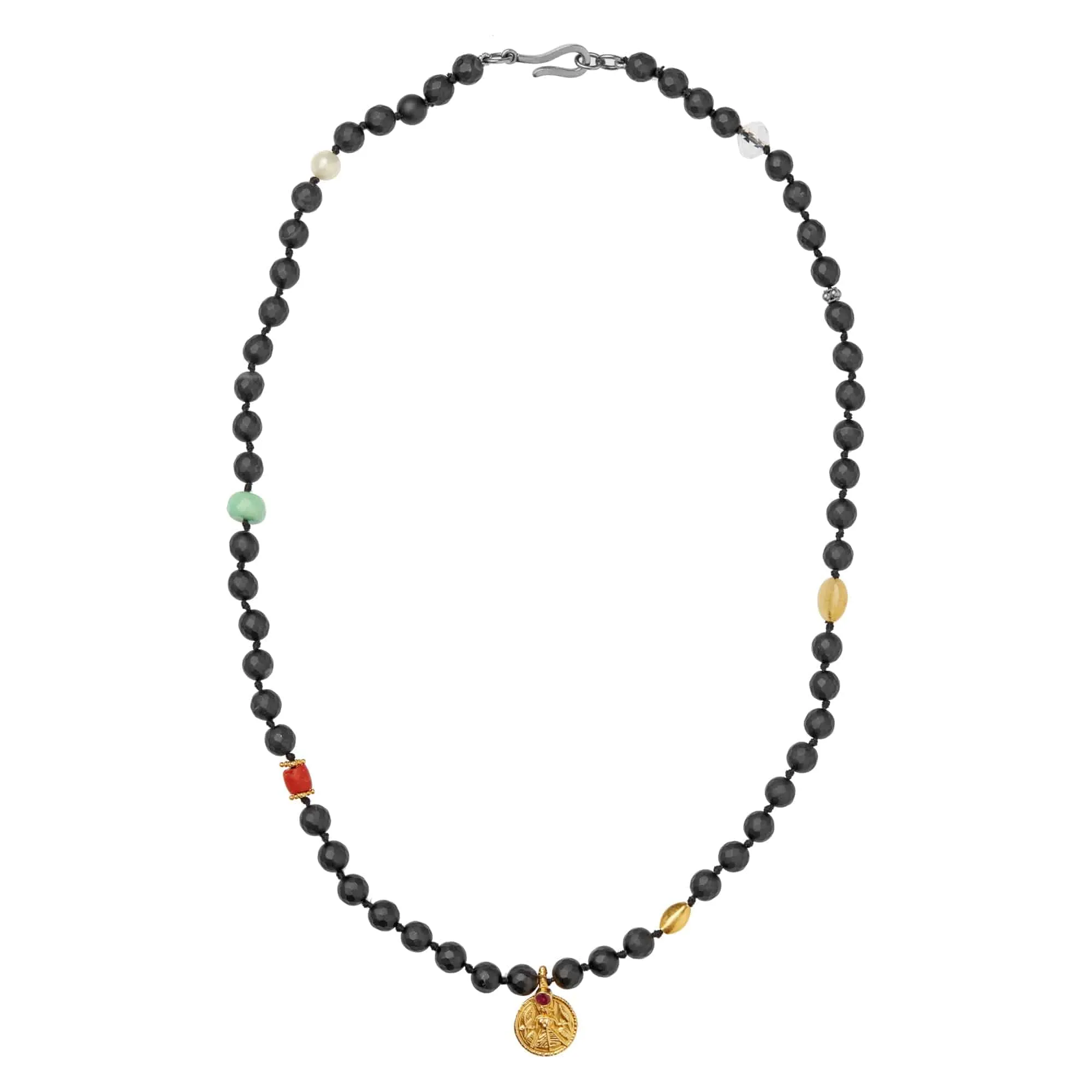 Black Onyx Necklace 32 (45cm)