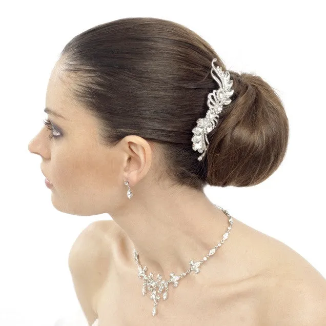 Bridget Pearl and Crystal Hair Comb