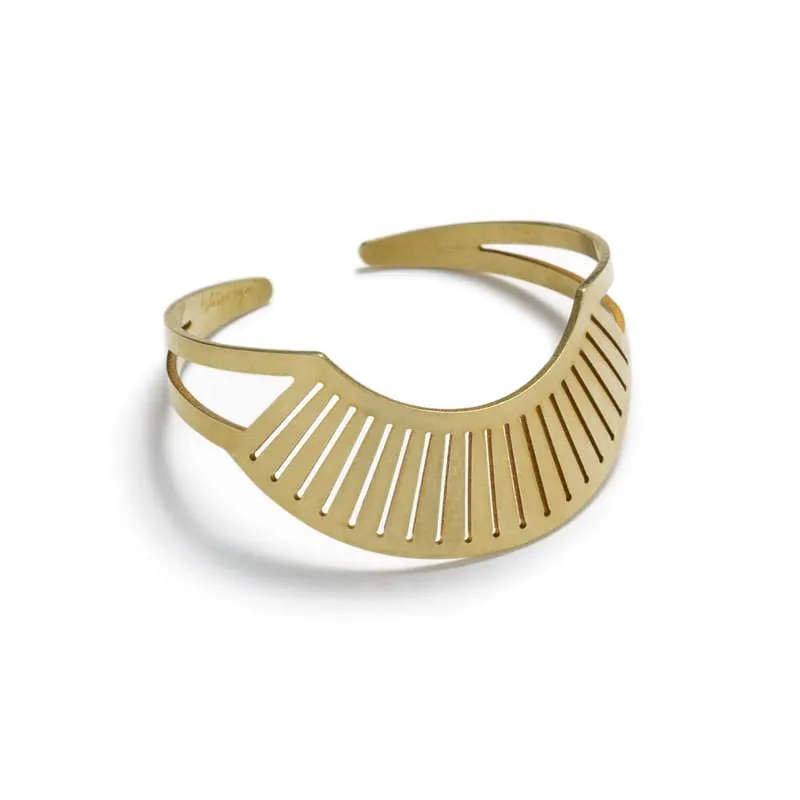 Canto cuff bracelet - brass