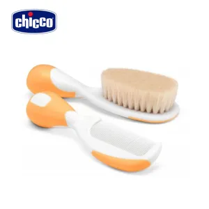 Chicco Brush & Comb with Natural Bristles