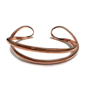 Copper Smooth Molded Bracelet