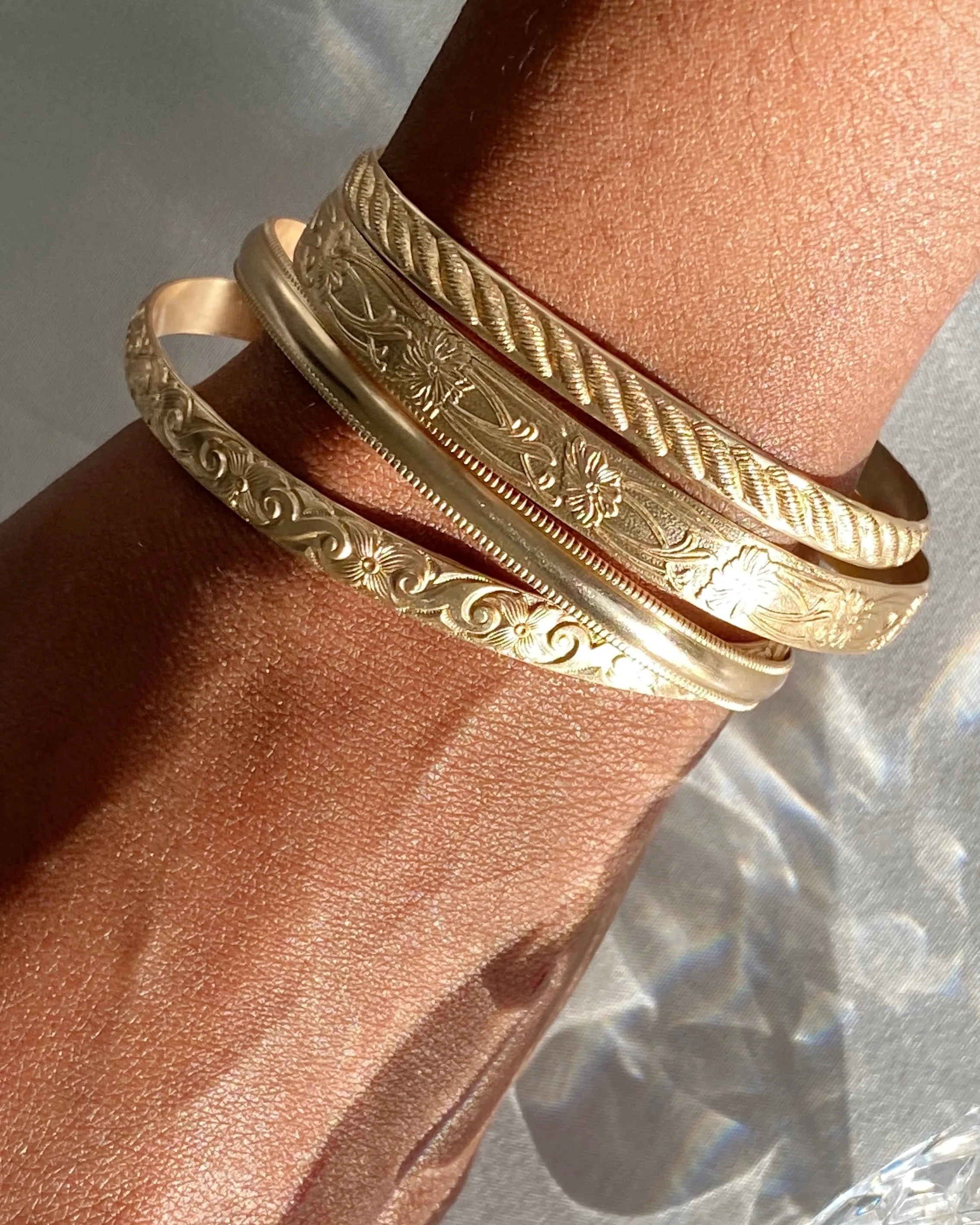 Croissant Cuff Bracelet