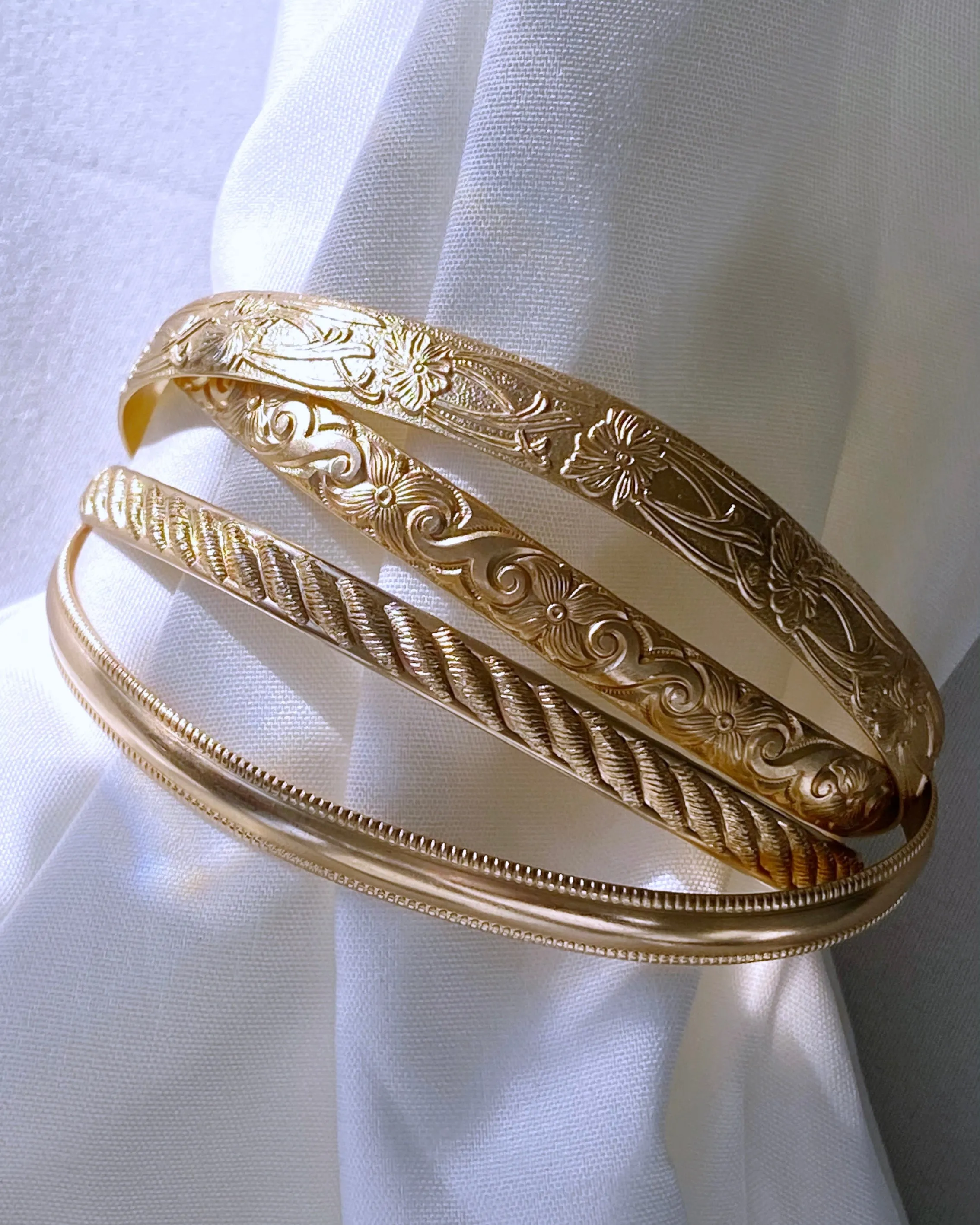 Croissant Cuff Bracelet