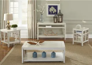 Dockside - 3 Piece Set (1 Cocktail 2 End Tables) - White