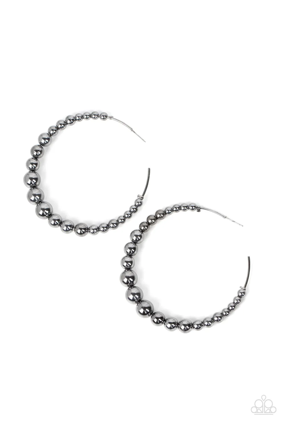 Earrings Show Off Your Curves - Black E438