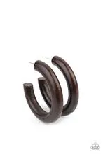 Earrings Woodsy Wonder - Brown E53 Final