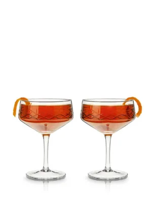 Ens. de 2 coupes à cocktail Admiral - Viski