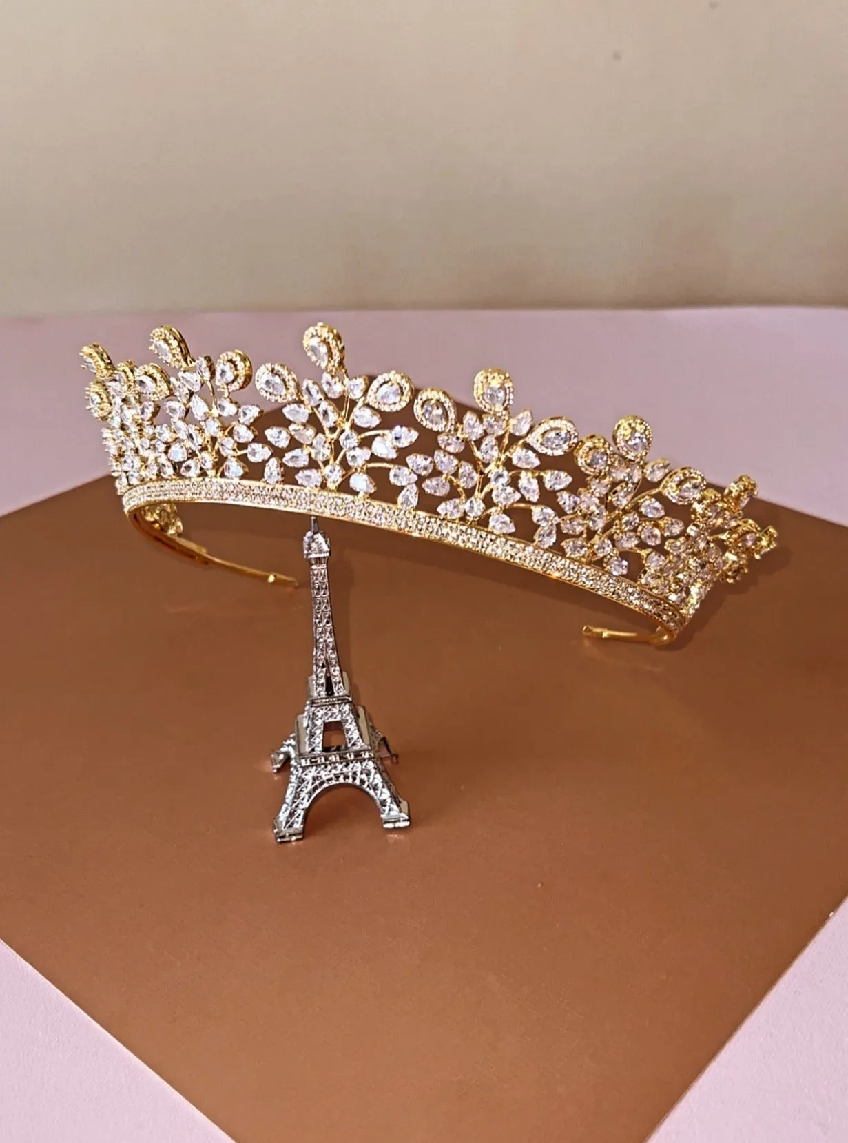 FAITH Swarovski Tiara, Gorgeous Bridal Crown - SAMPLE SALE