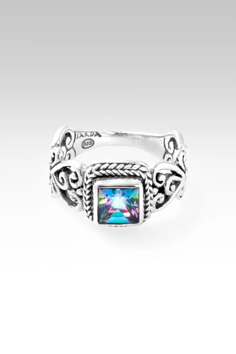 Faithful Devotion Ring™ in Unicorn Dreams™ Mystic Topaz