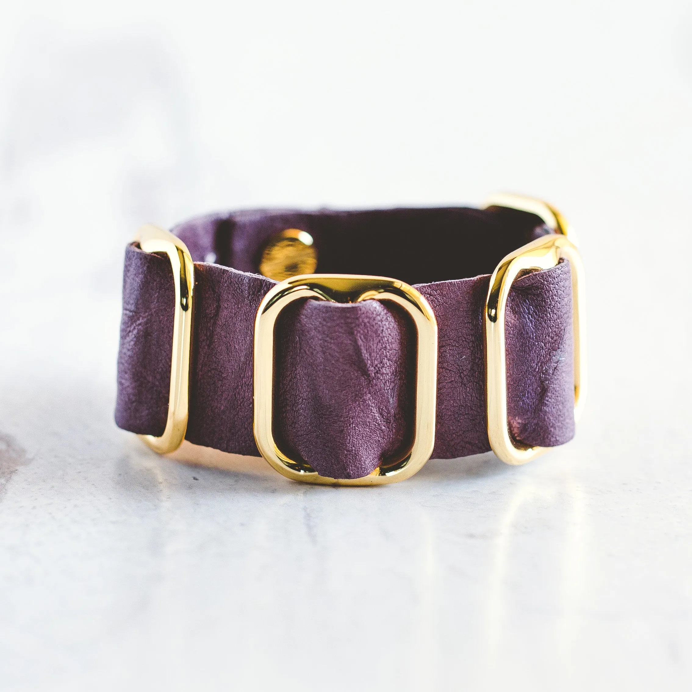 Fancy Cuff Bracelet - Gold