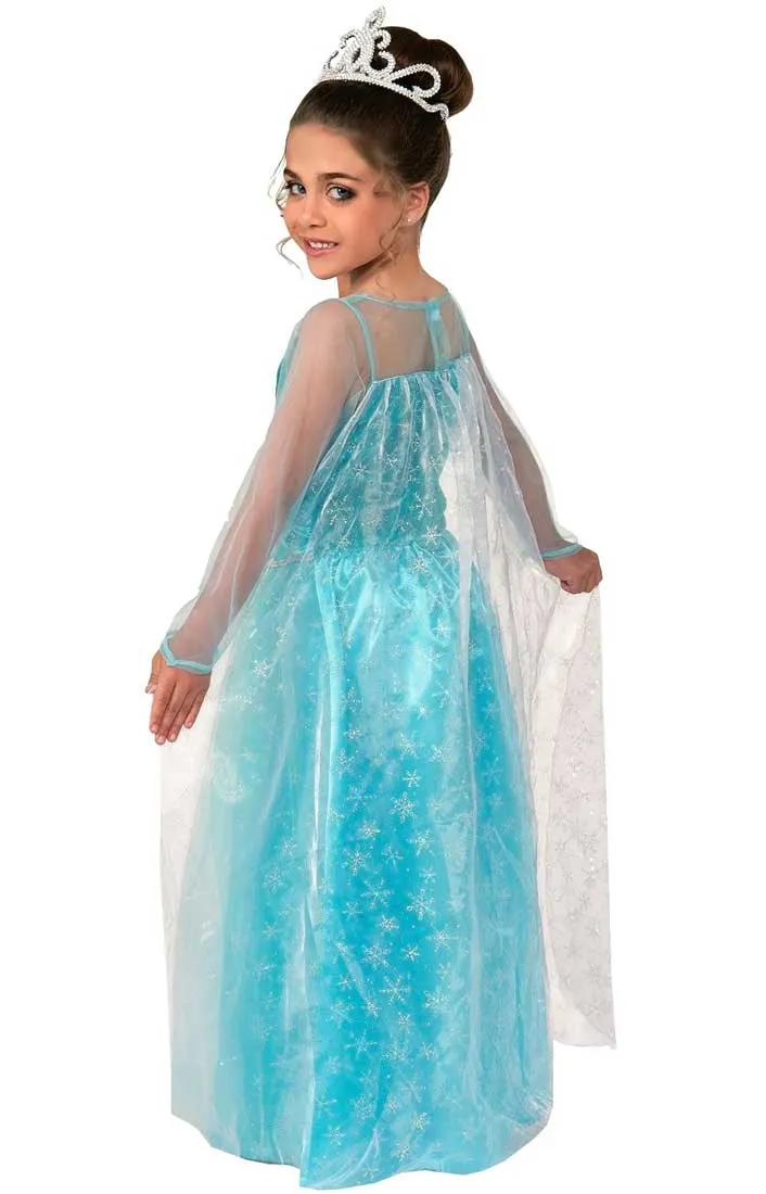 Frozen Snow Queen Elsa Girls Costume