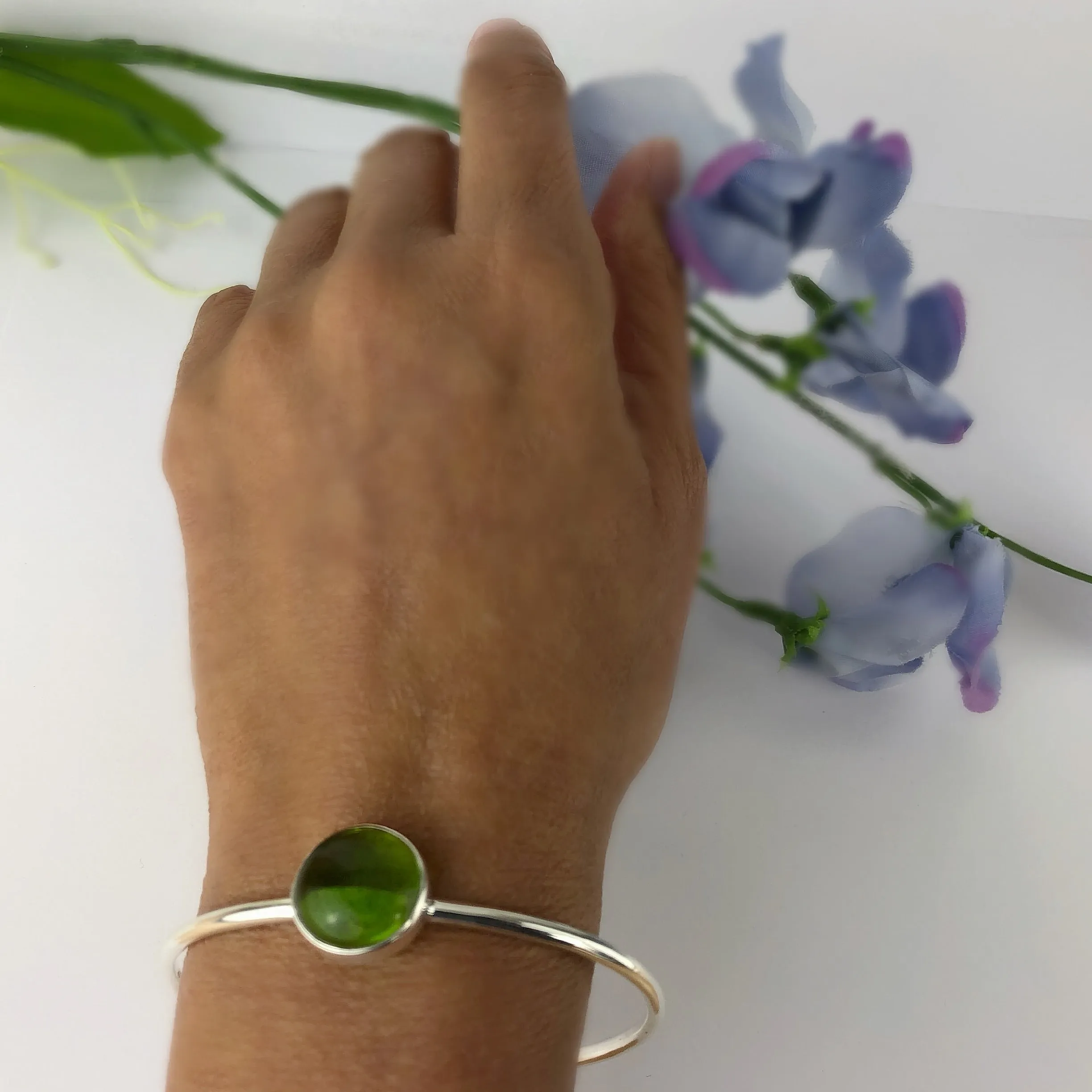 Green Planet Bangle - VBGL823