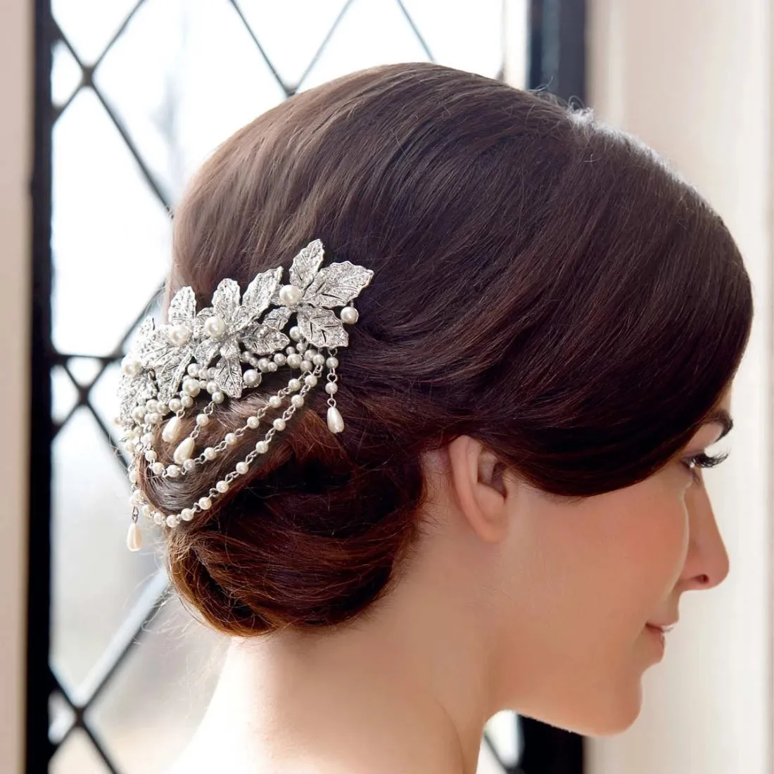 Heirloom Leaves Hair Clip