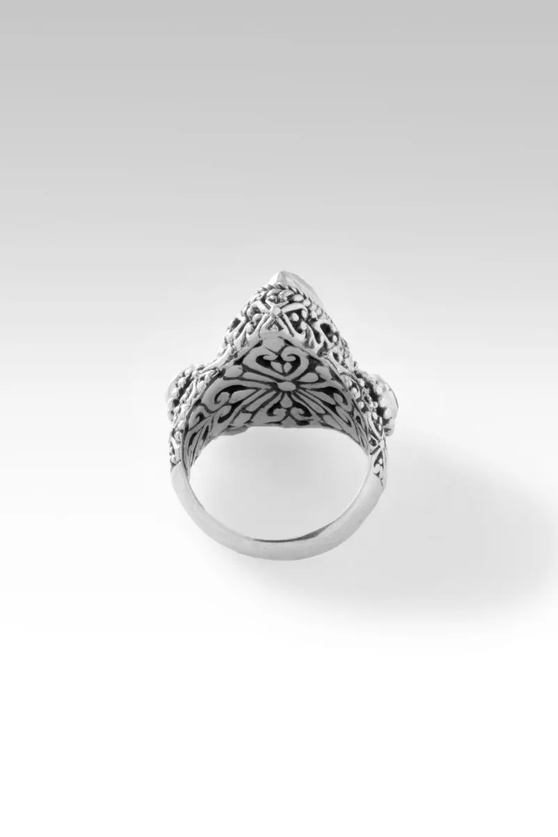 In Everything Give Thanks Ring™ in Kingfisher Quartz