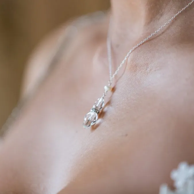 Margot Drop Bridal Pendant