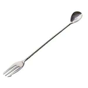 Mezclar Cocktail Spoon With Fork