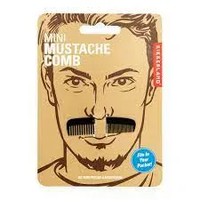 Mini Moustache Comb