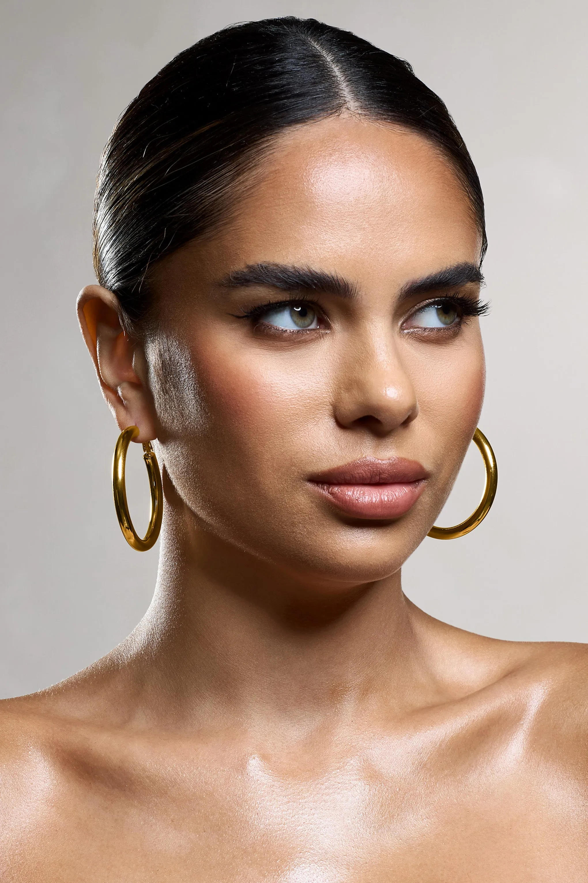 Mira | Gold Hoop Earrings