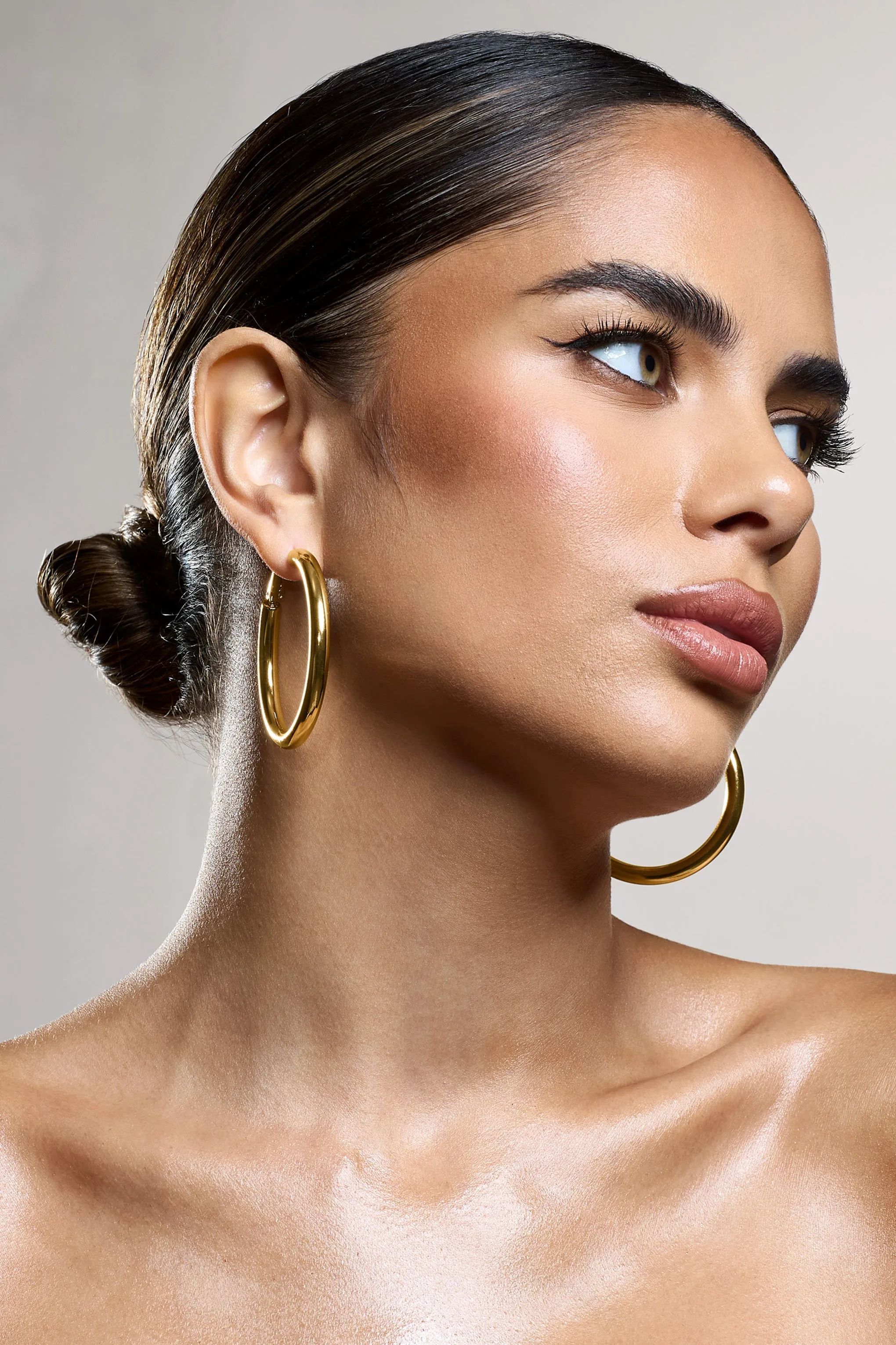 Mira | Gold Hoop Earrings