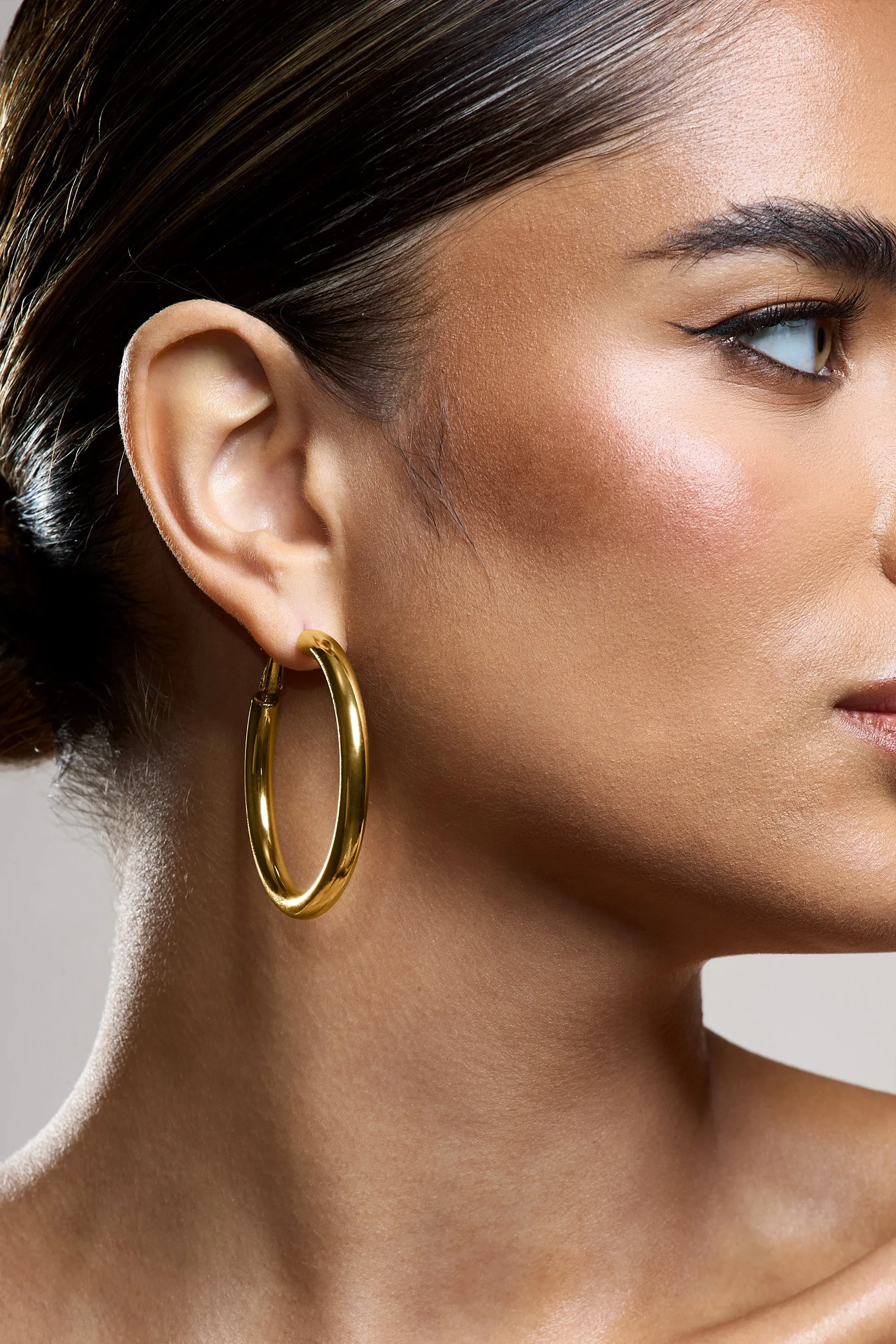 Mira | Gold Hoop Earrings