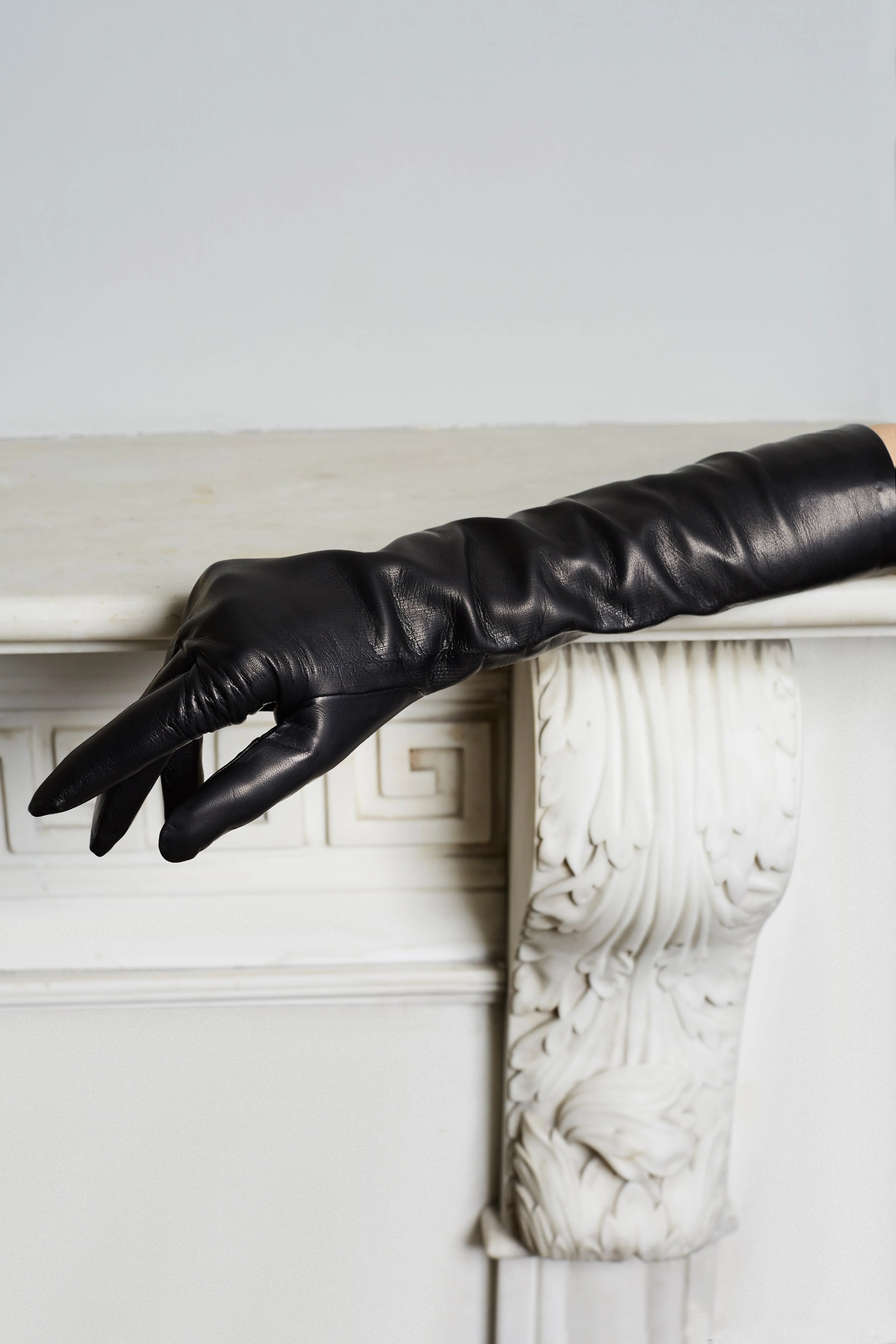 Montserrat 8BT - Women's Silk Lined Leather Opera Gloves