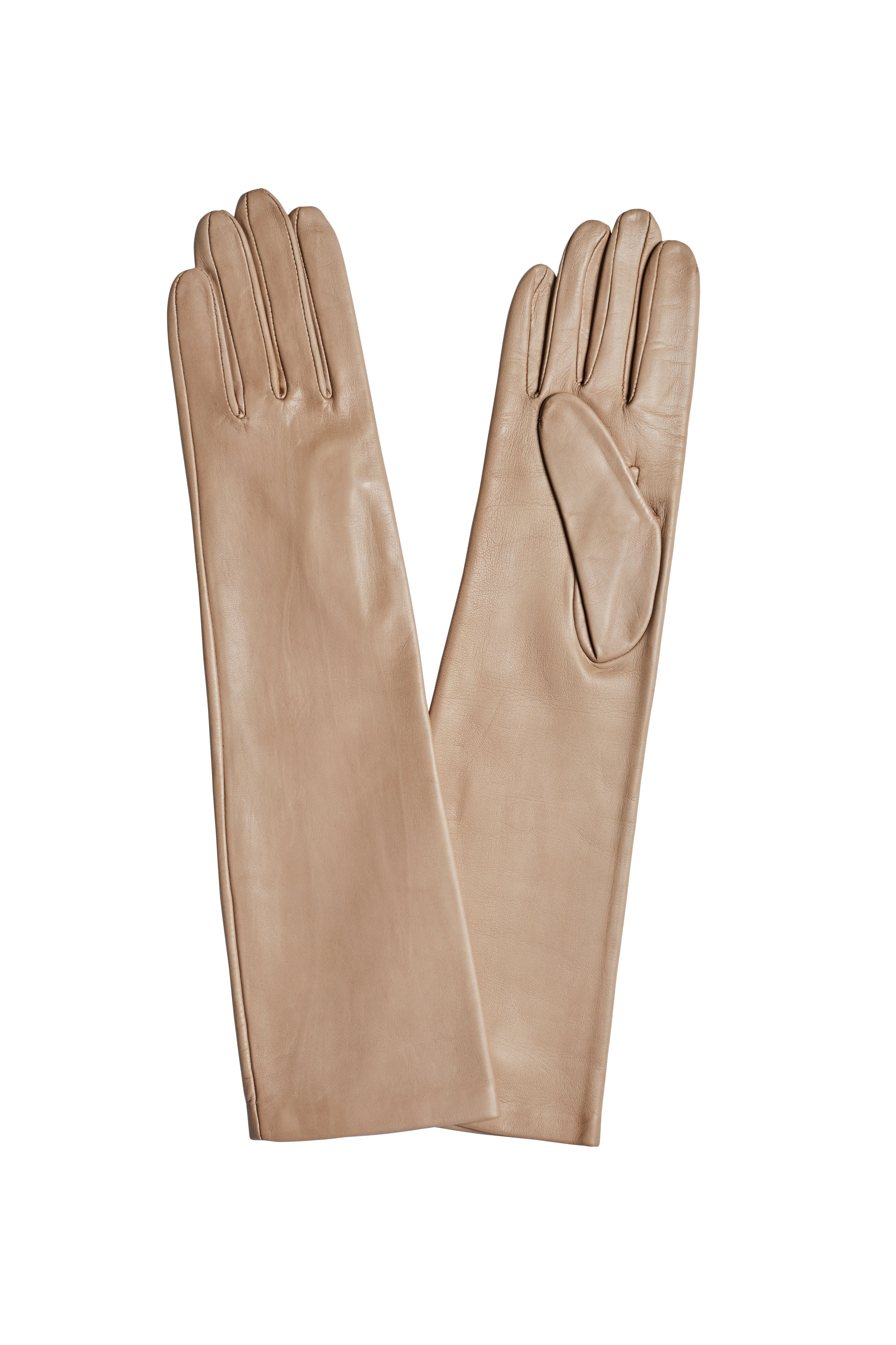 Montserrat 8BT - Women's Silk Lined Leather Opera Gloves