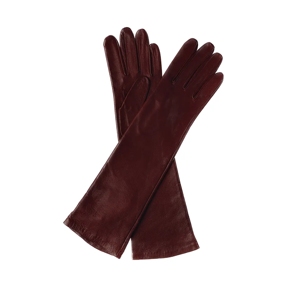 Montserrat 8BT - Women's Silk Lined Leather Opera Gloves