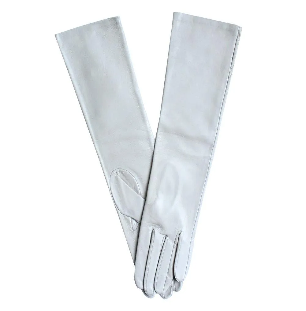 Montserrat 8BT - Women's Silk Lined Leather Opera Gloves