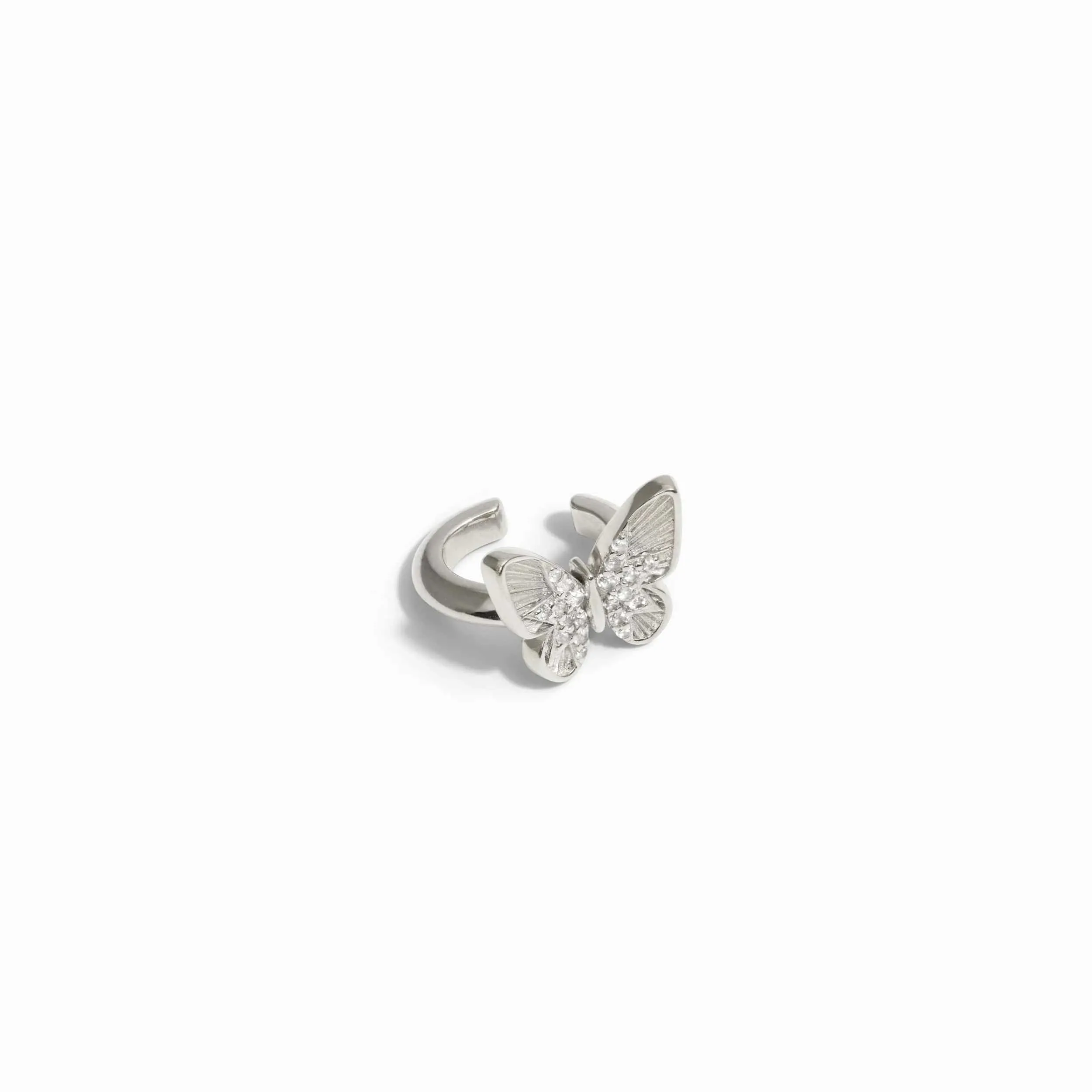 Pavé Butterfly Ear Cuff