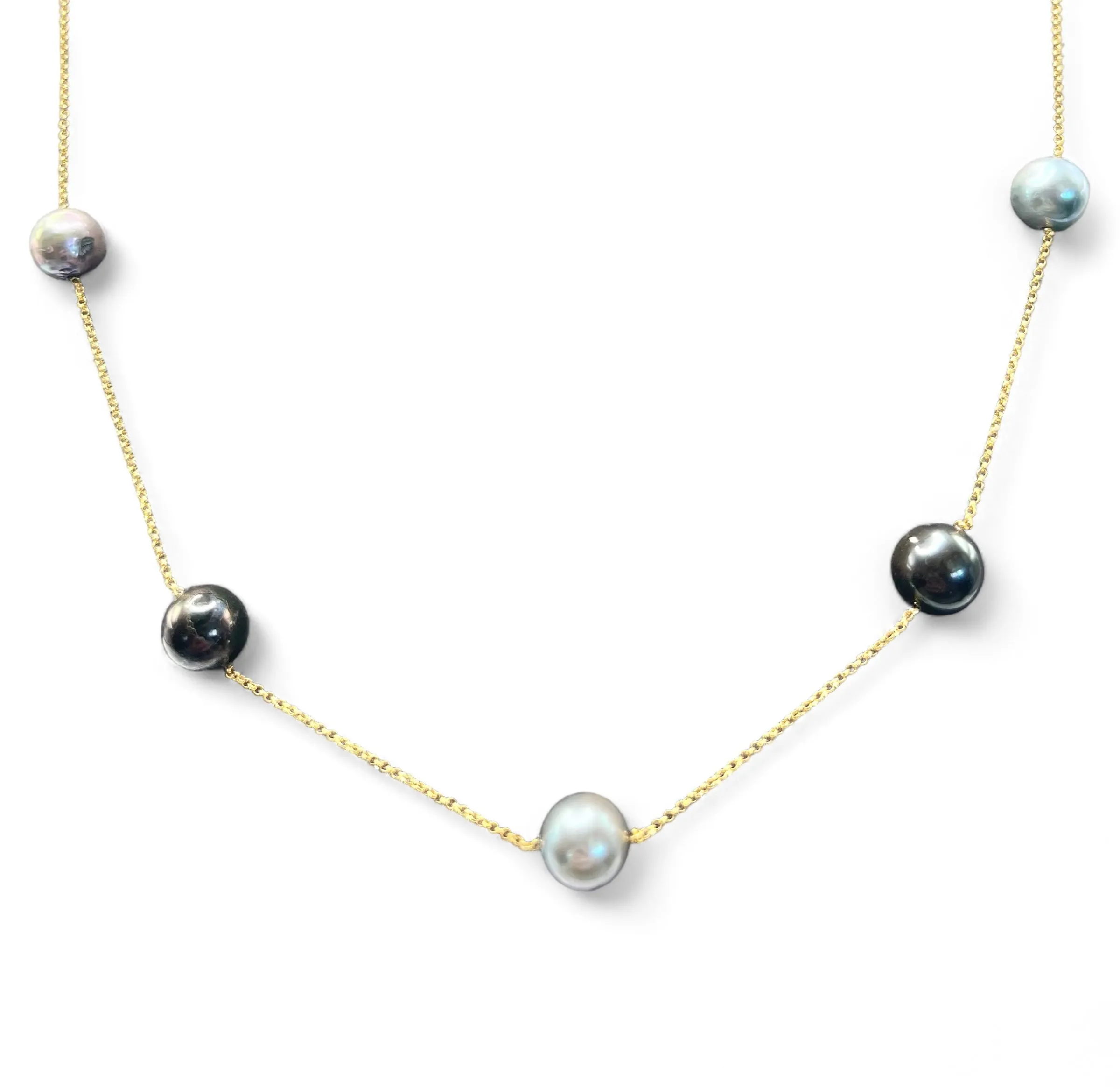 SOUTH SEA PEARL STATION NECKLACE