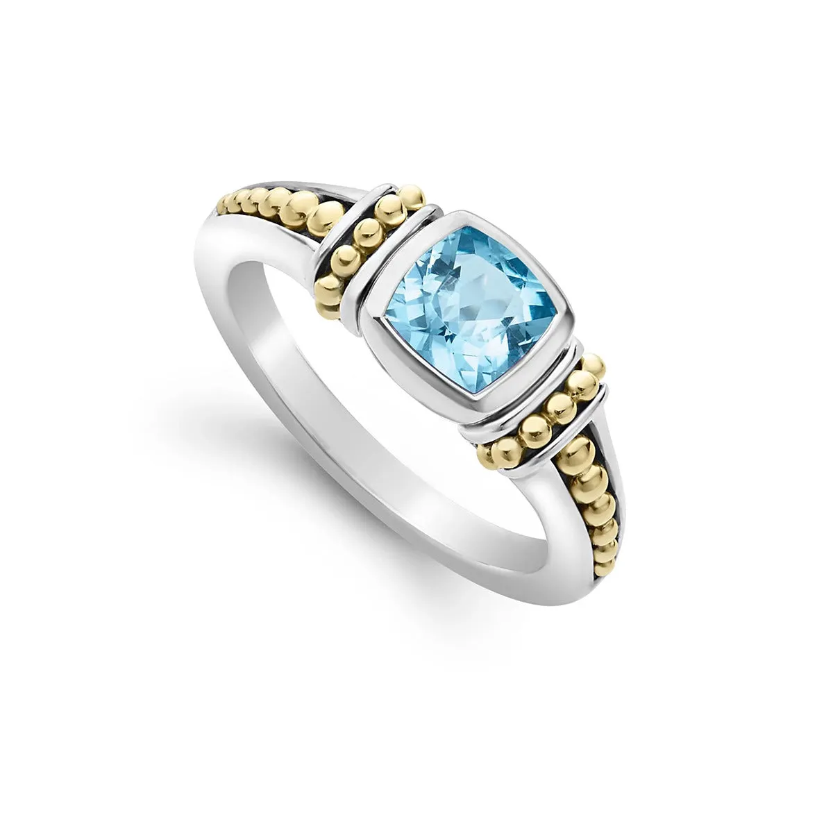 Swiss Blue Topaz Ring