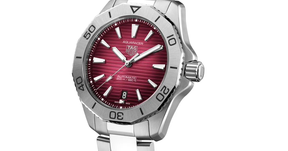 TAG Heuer Aquaracer Professional 300 40mm Red Dial Men's Watch