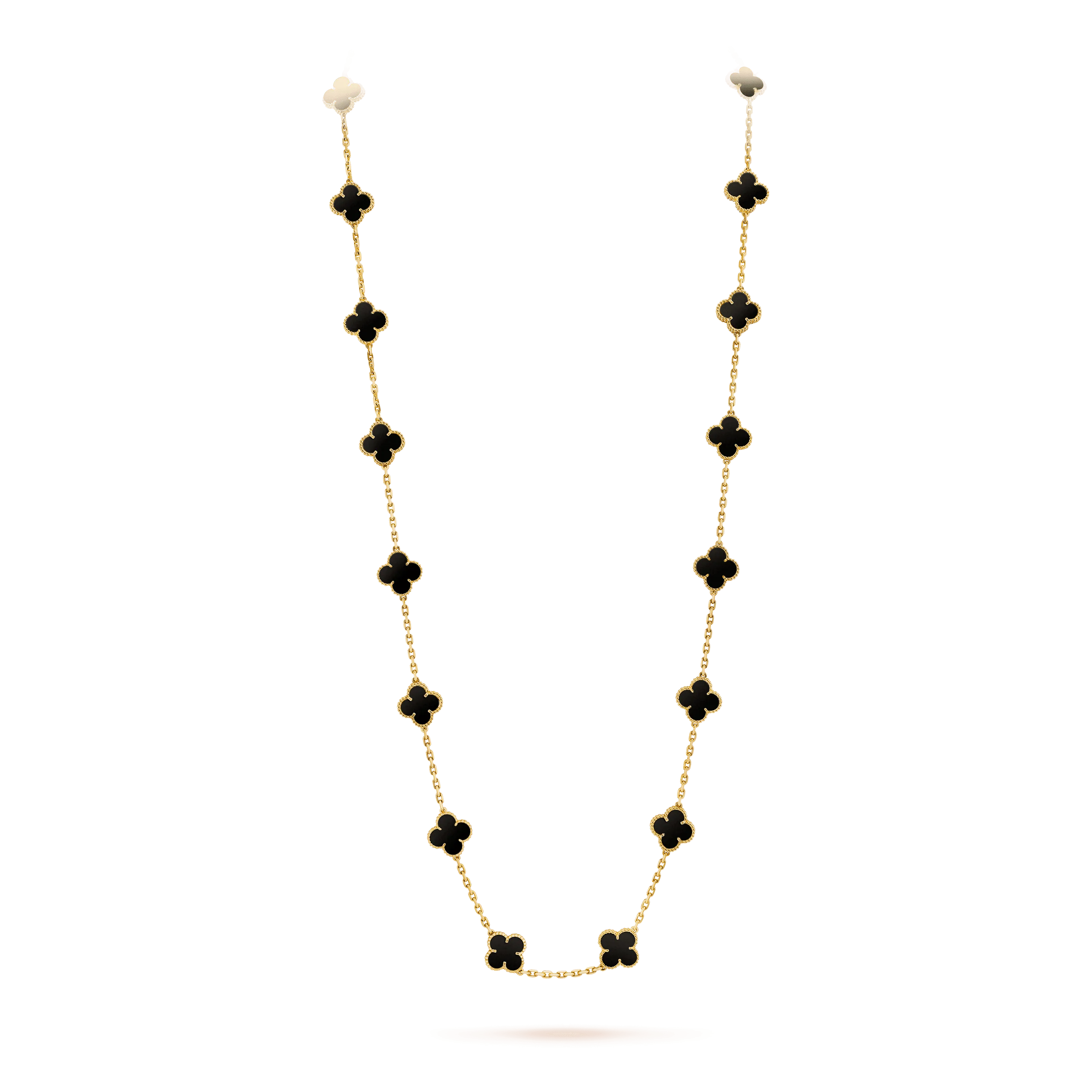 Vintage Alhambra Long Necklace, 20 Motifs