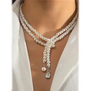 Women's Pearl Necklaces Jewelry